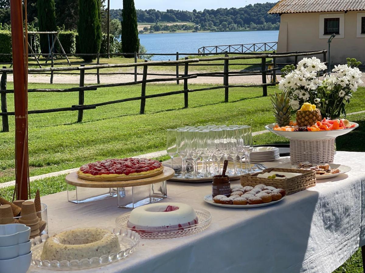 Agriturismo Potrero Grande Sul Lago Di Martignano Con Spiaggia Campagnano Di Roma Εξωτερικό φωτογραφία
